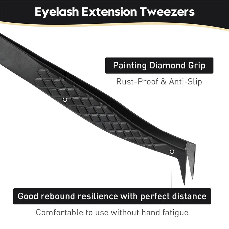 Fiber Tip False Lash Tweezers  - Mega Volume Lash recensione e prezzo