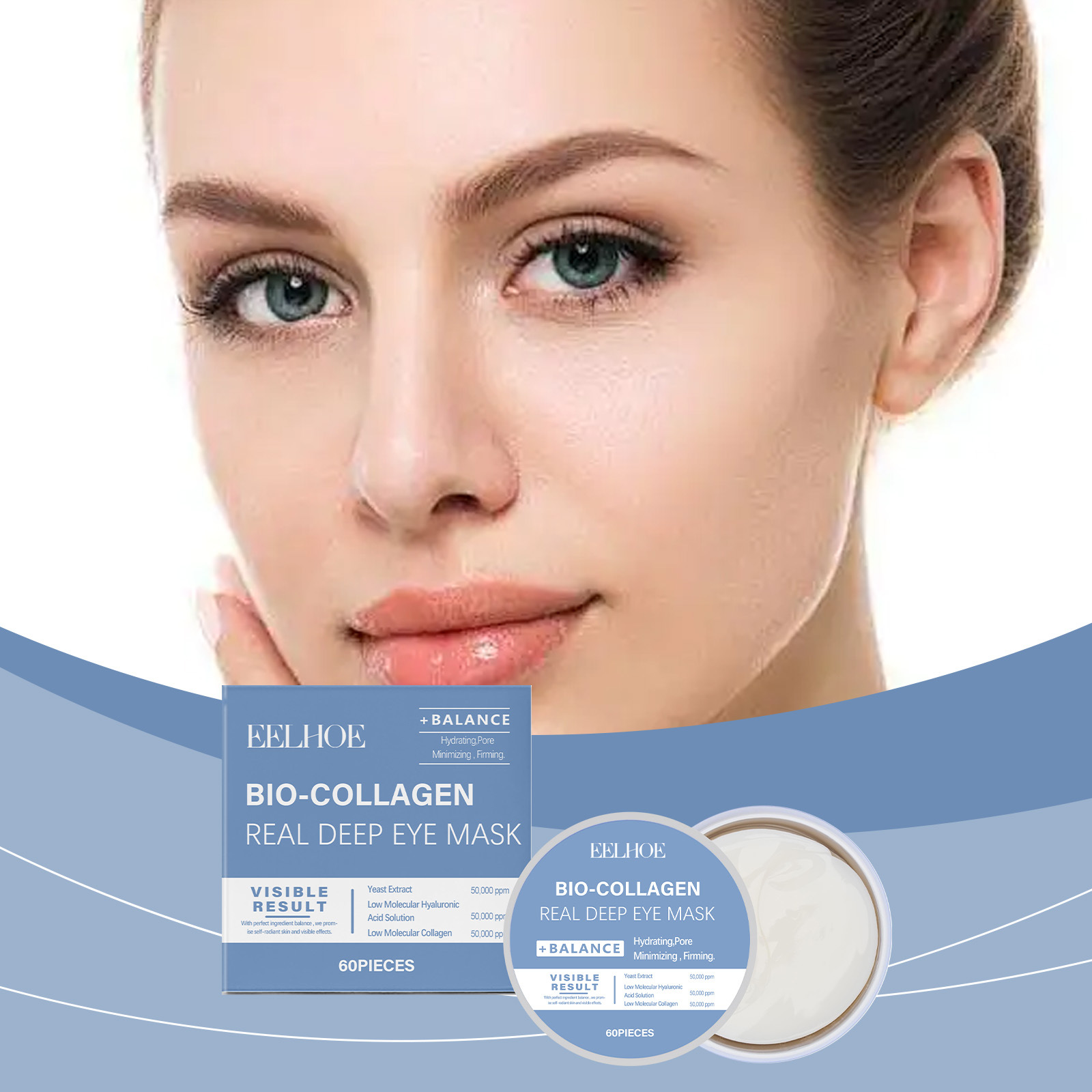 EELHOE Collagen Eye Mask Anti  - Eye Pad Collagen recensione e prezzo