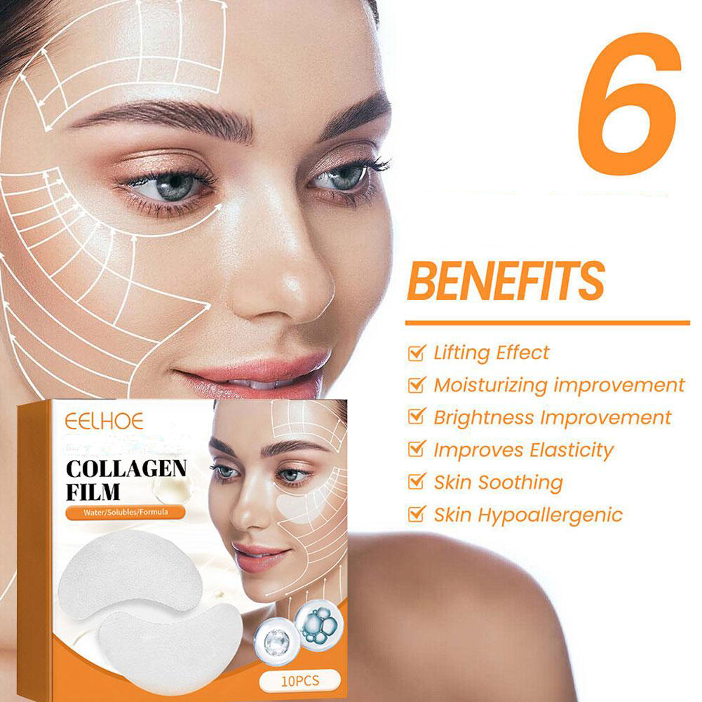 5 BOXES Collagen Soluble Patch - Eye Pad Collagen recensione e prezzo